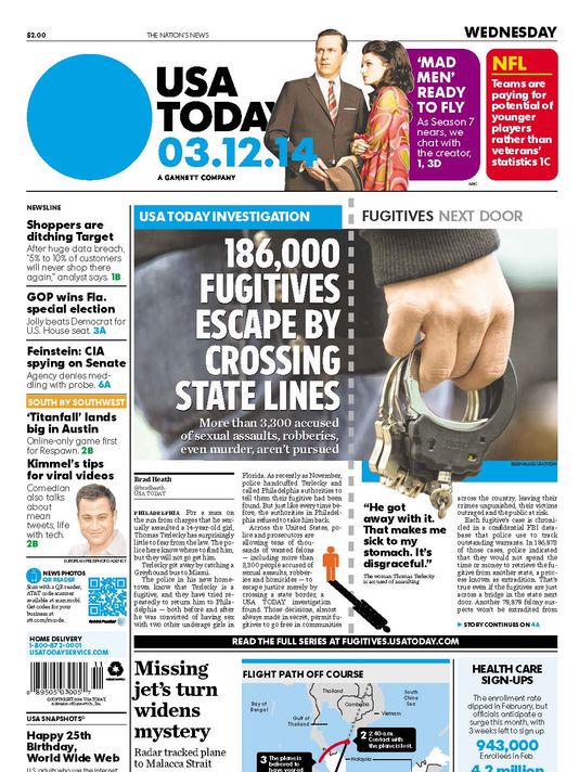  USA TODAY, Paid No-Ads Daily Edition : USA TODAY
